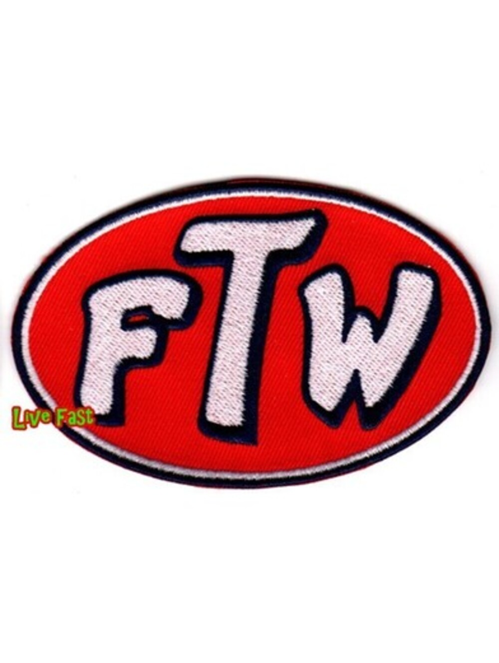 FTW PATCH FOREVER TWO WHEELS F THE WORLD motorcycle biker patches jacket vest